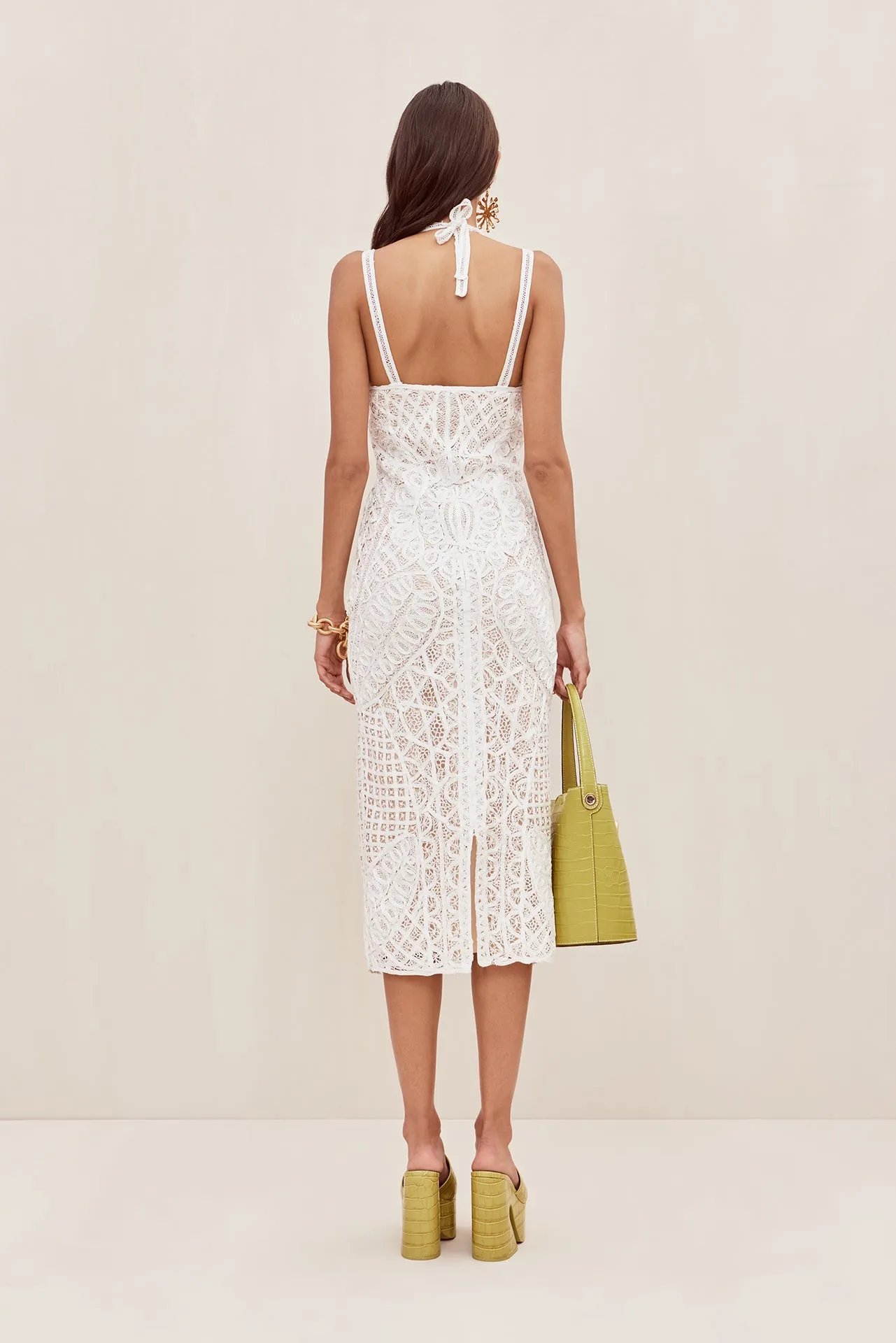 LOUISE DRESS - OFF WHITE sold by cult gaia product image thumbnail 4