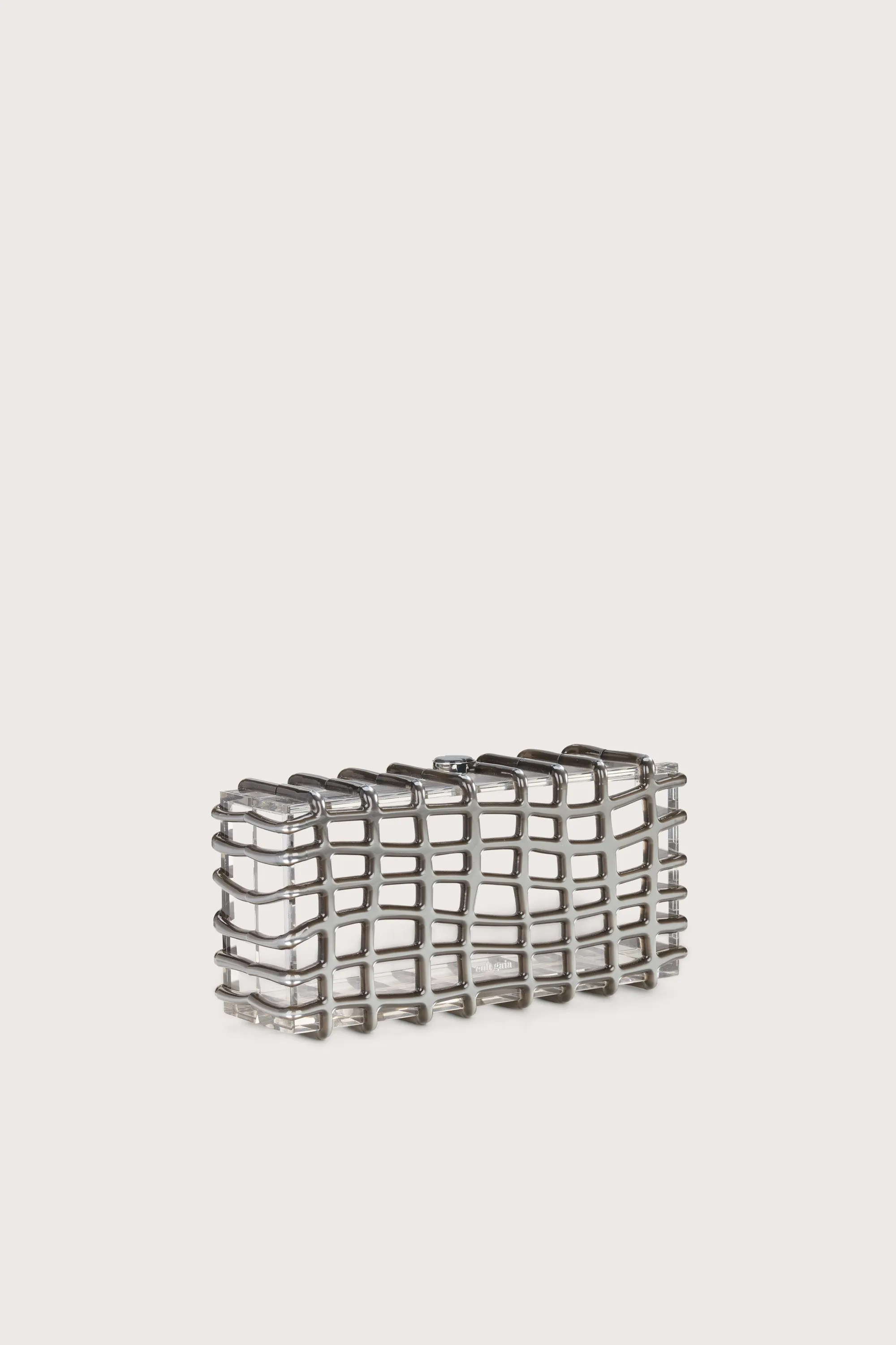 RINA CLUTCH - SHINY SILVER sold by cult gaia product image thumbnail 2
