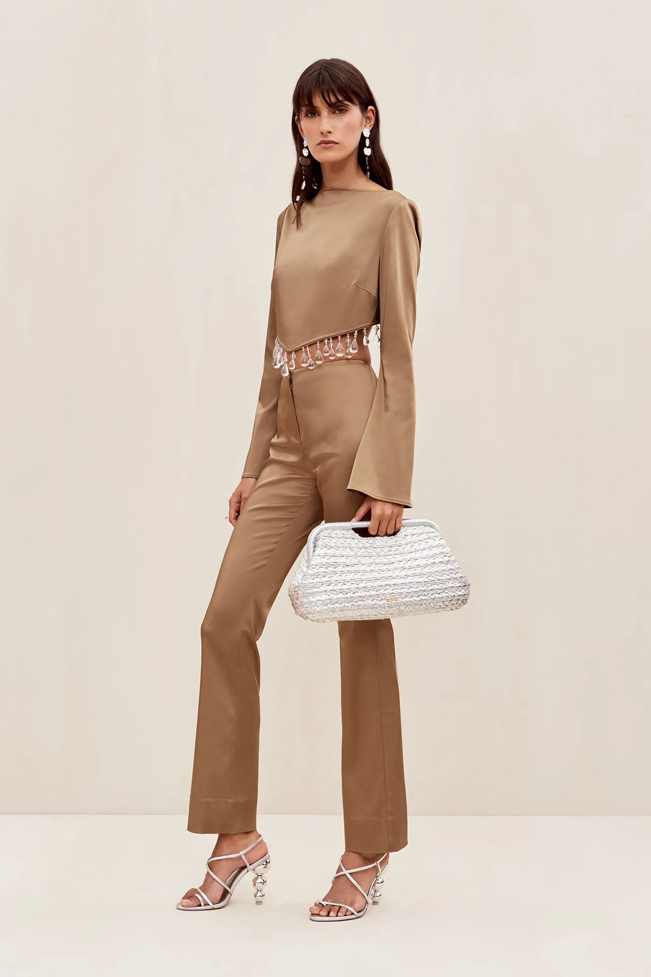 VILLIE PANT - AFFOGATO sold by Cult Gaia product image thumbnail 2