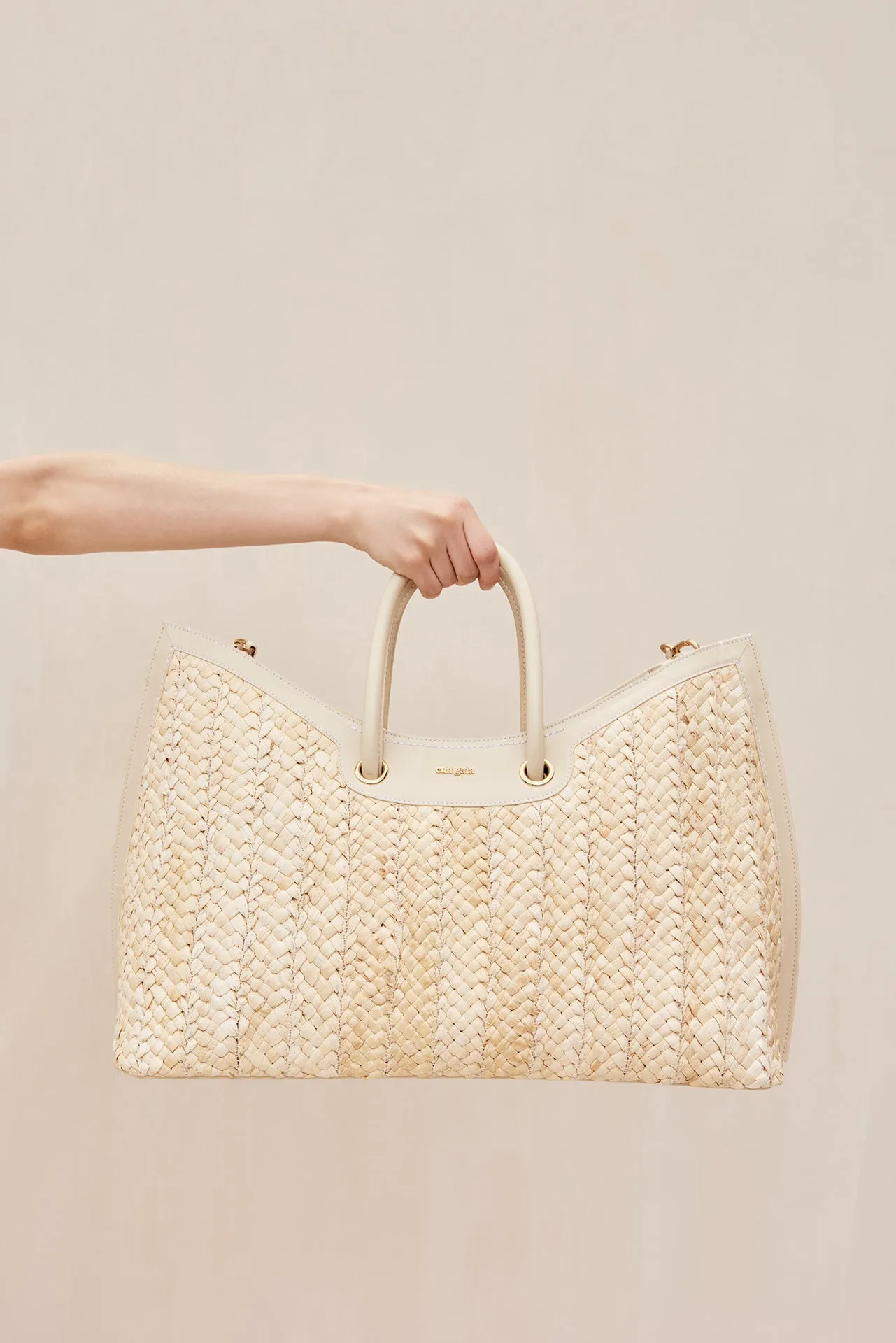 IDALIA WEEKENDER BAG - NATURAL sold by cult gaia product image thumbnail 5