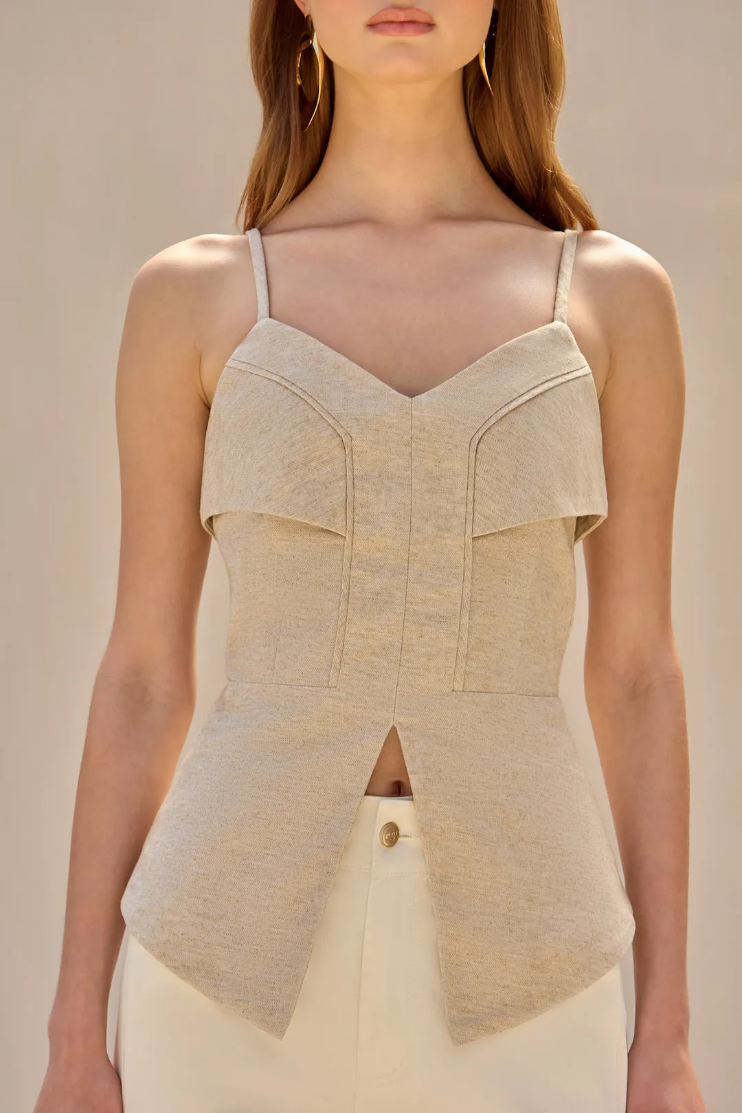 NOAH TOP - BEACH sold by cult gaia product image thumbnail 2