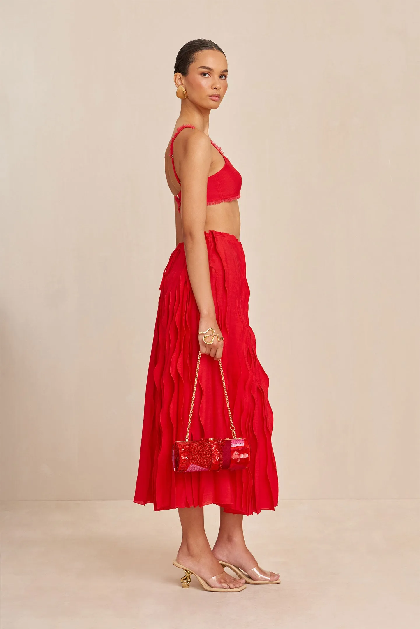 JAYLIN SKIRT - LOLLIPOP sold by cult gaia product image thumbnail 3