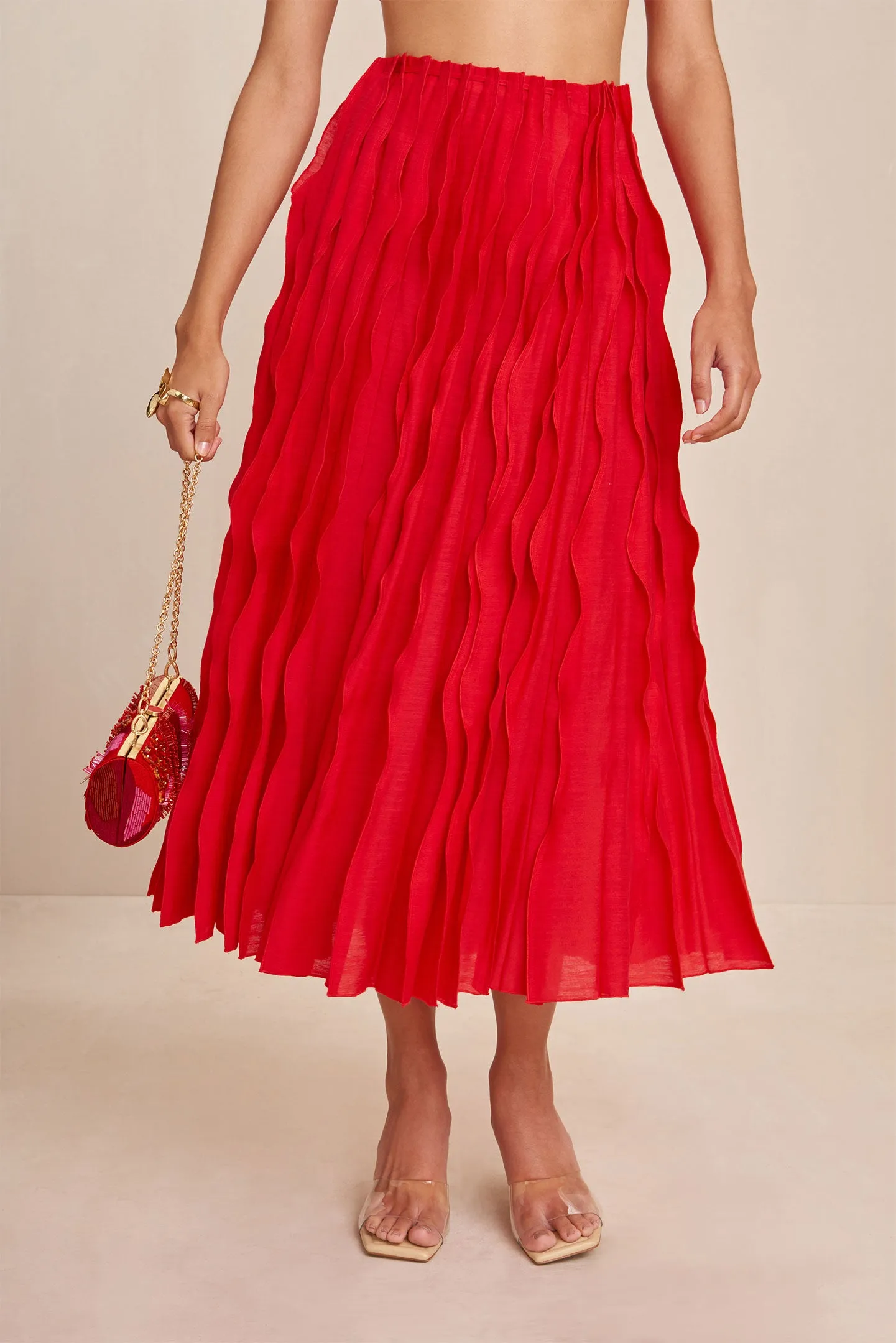 JAYLIN SKIRT - LOLLIPOP sold by cult gaia