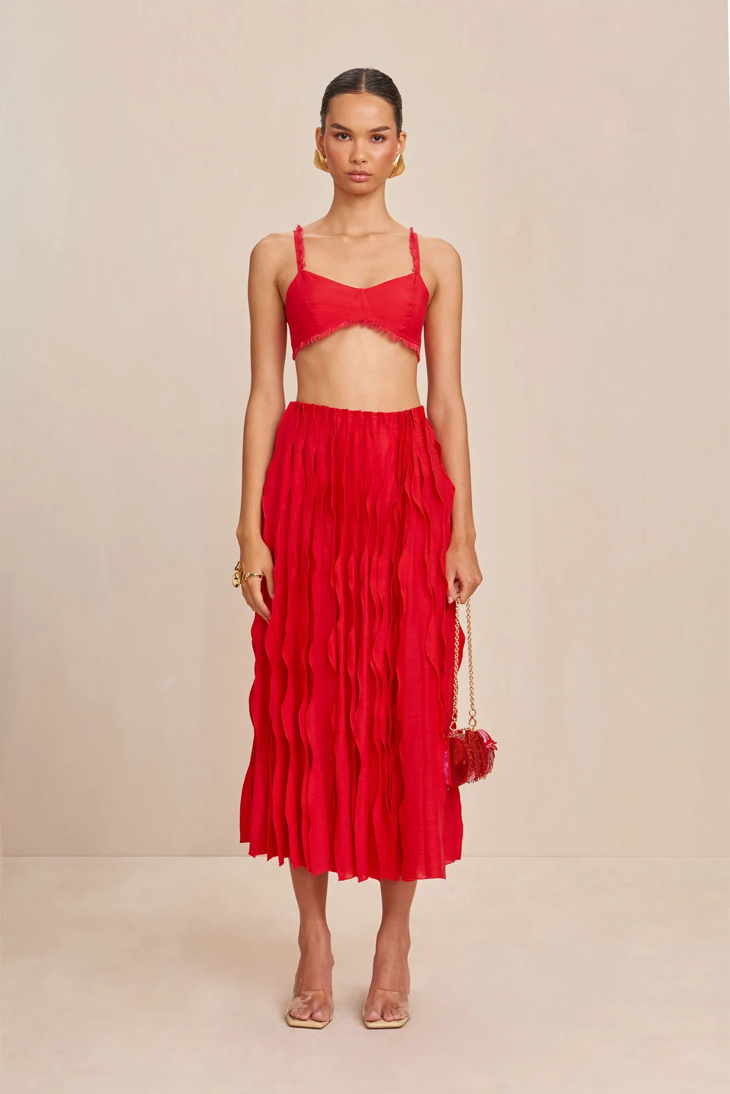 JAYLIN SKIRT - LOLLIPOP sold by cult gaia product image thumbnail 2