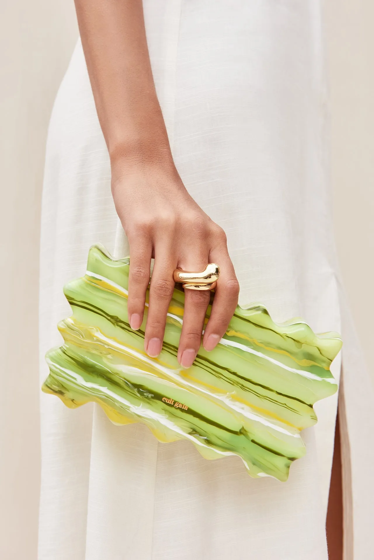 PALOMA CLUTCH - LAUREL sold by cult gaia product image thumbnail 4