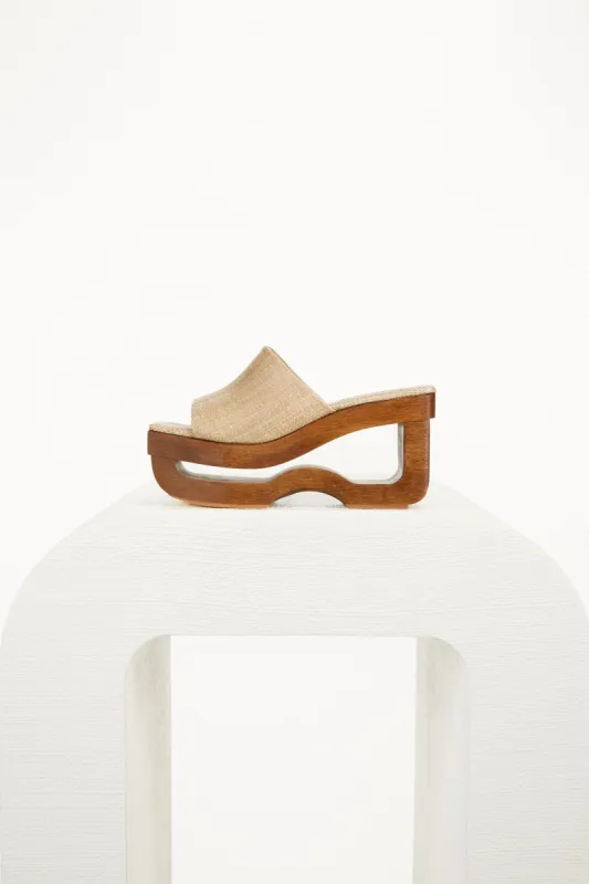 RUZA PLATFORM - NATURAL sold by cult gaia