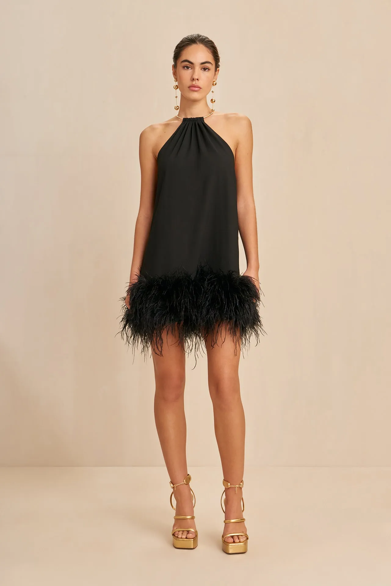 REEVES DRESS - BLACK sold by cult gaia