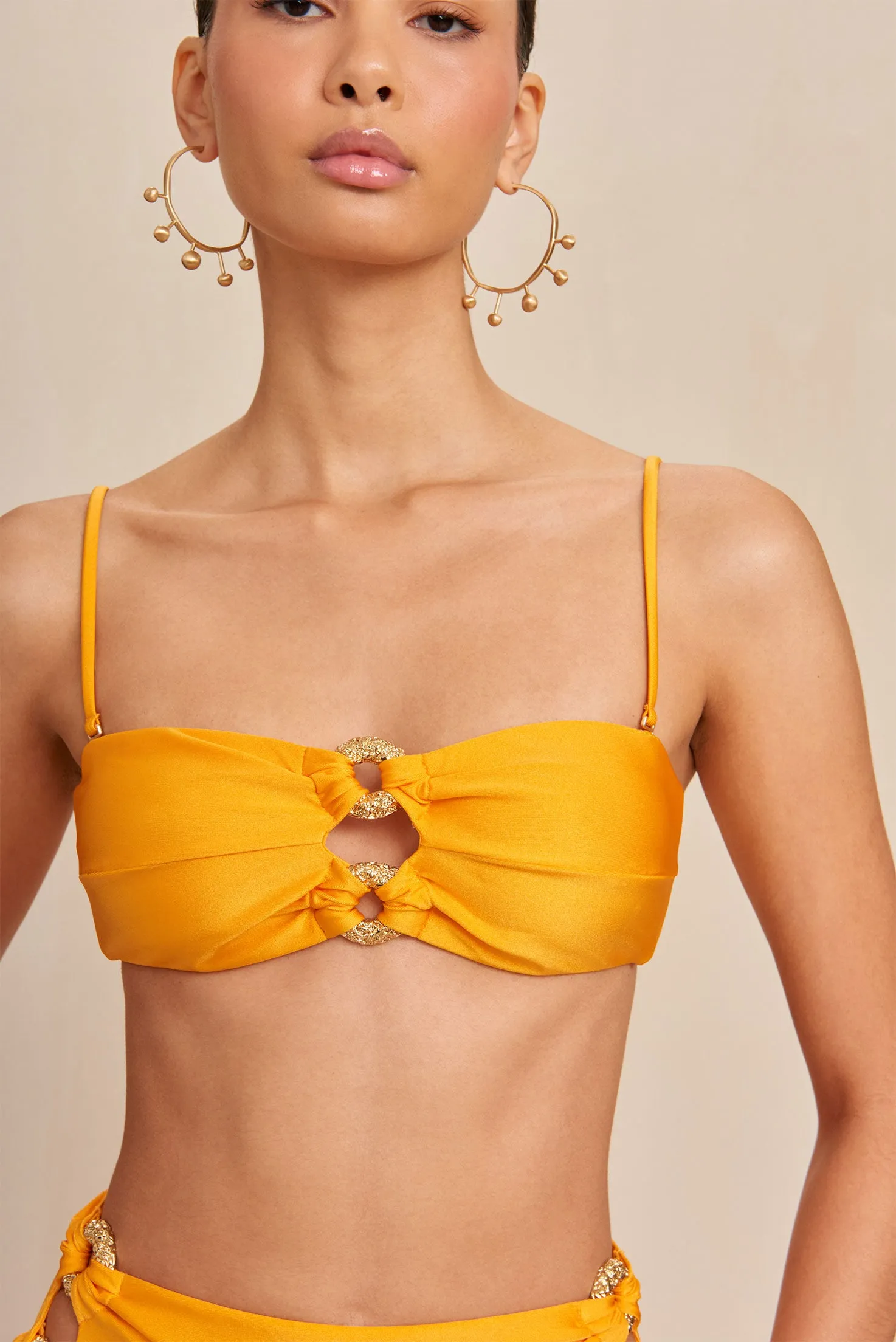PISA BIKINI TOP - MARMALADE sold by Cult Gaia