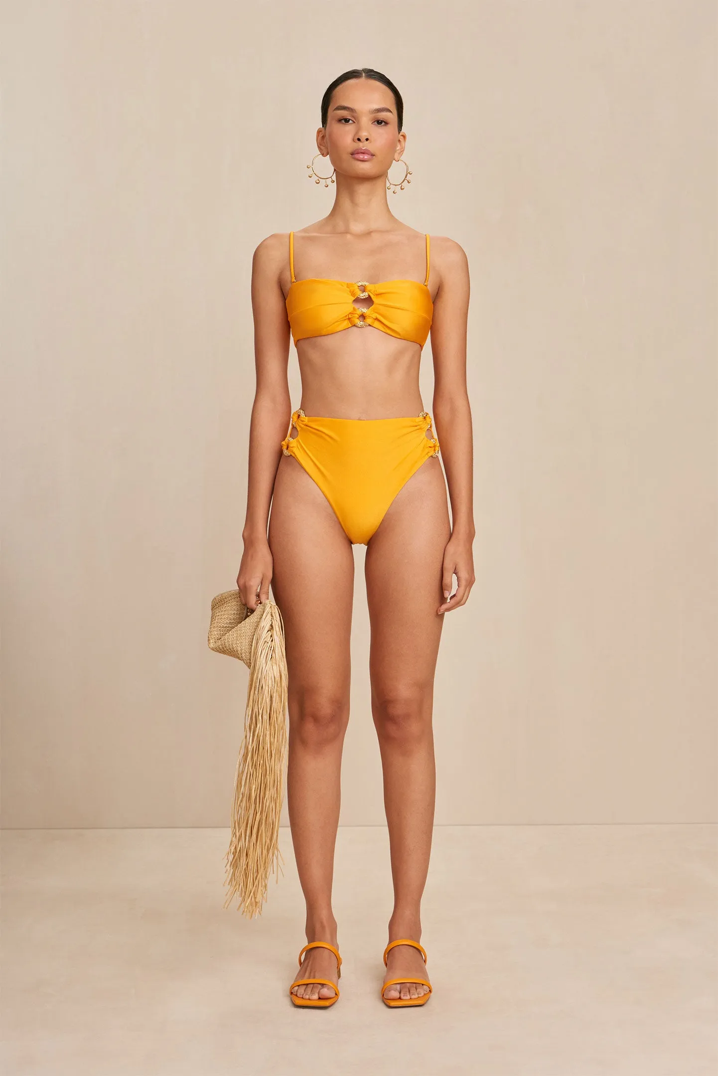 PISA BIKINI TOP - MARMALADE sold by Cult Gaia product image thumbnail 3