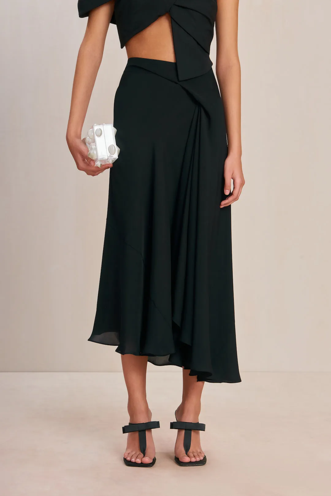 SHERA SKIRT - BLACK sold by Cult Gaia product image thumbnail 2