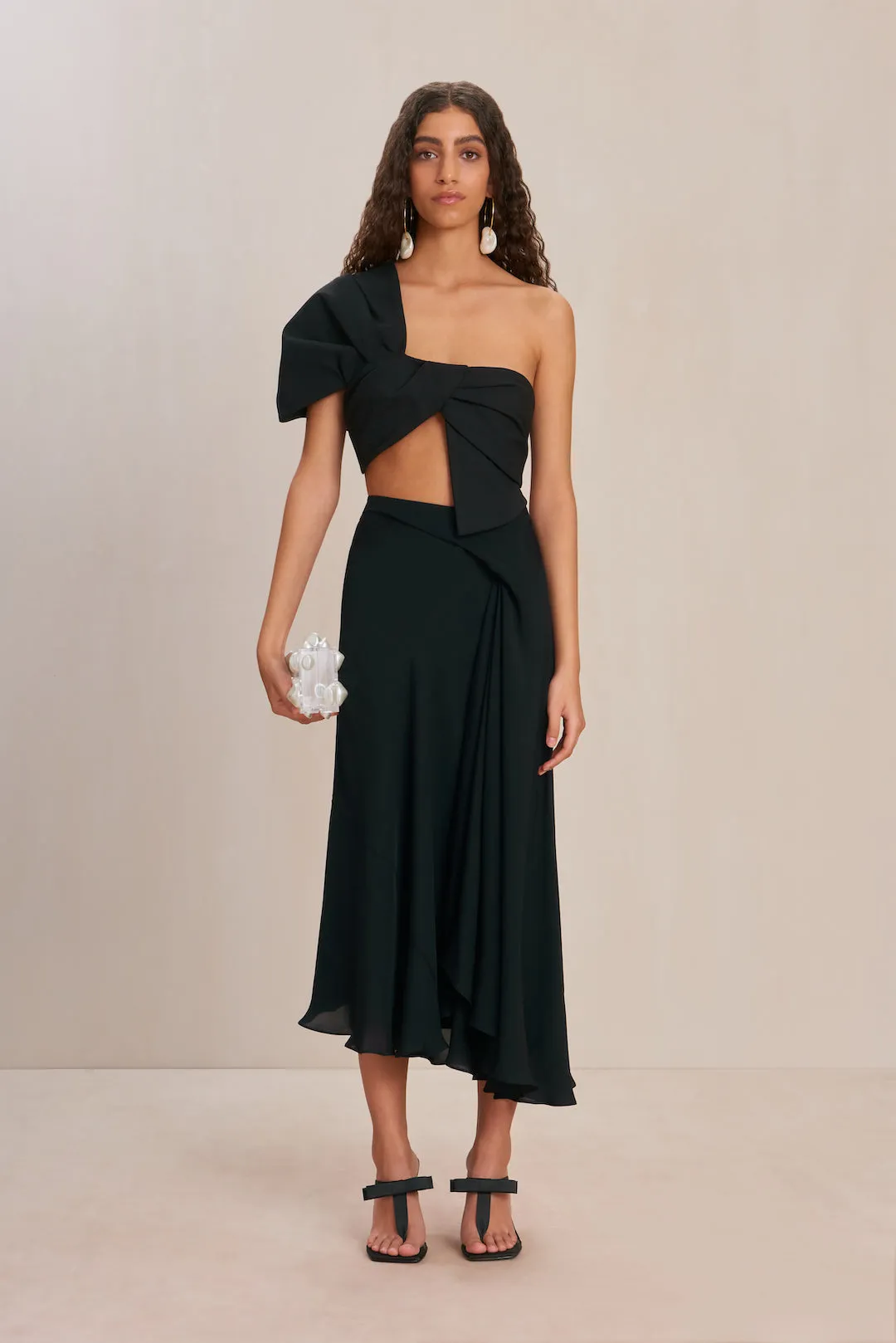 SHERA SKIRT - BLACK sold by Cult Gaia