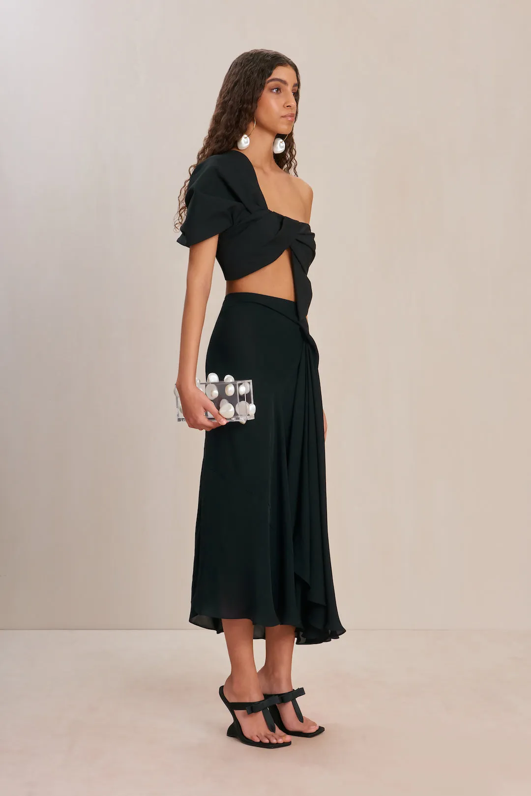 SHERA SKIRT - BLACK sold by Cult Gaia product image thumbnail 3