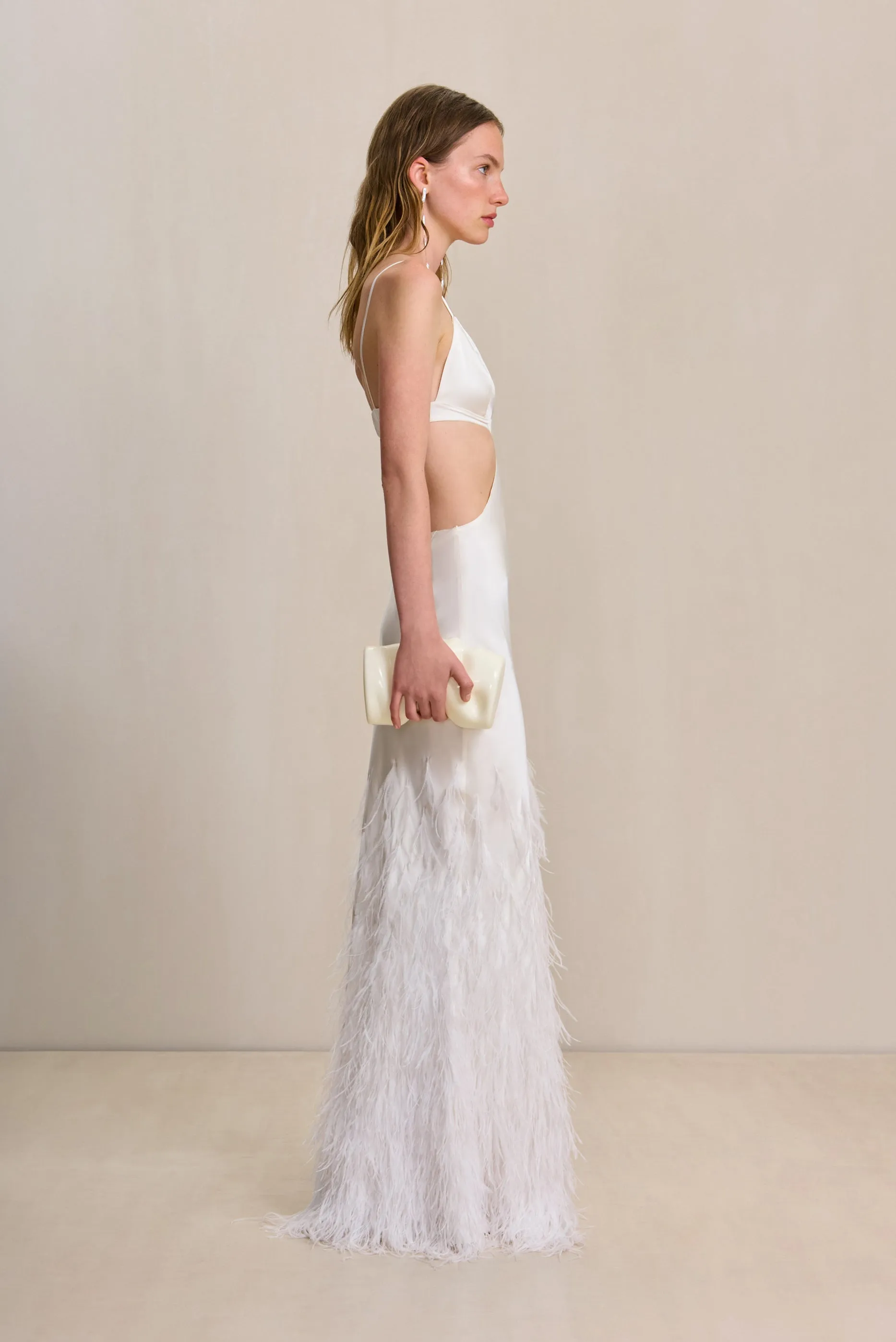 RAISA GOWN - OFF WHITE sold by Cult Gaia product image thumbnail 5