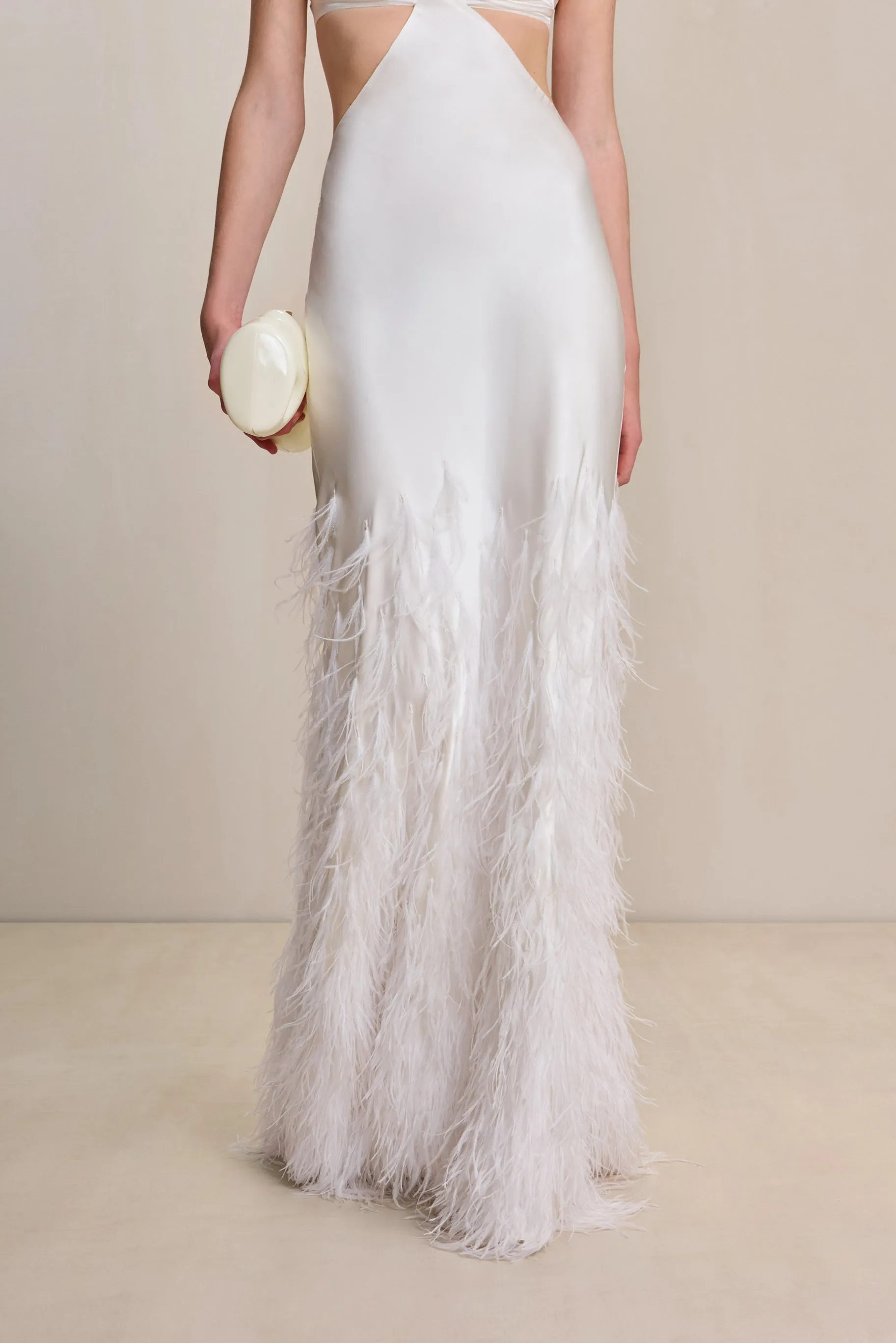 RAISA GOWN - OFF WHITE sold by Cult Gaia product image thumbnail 3