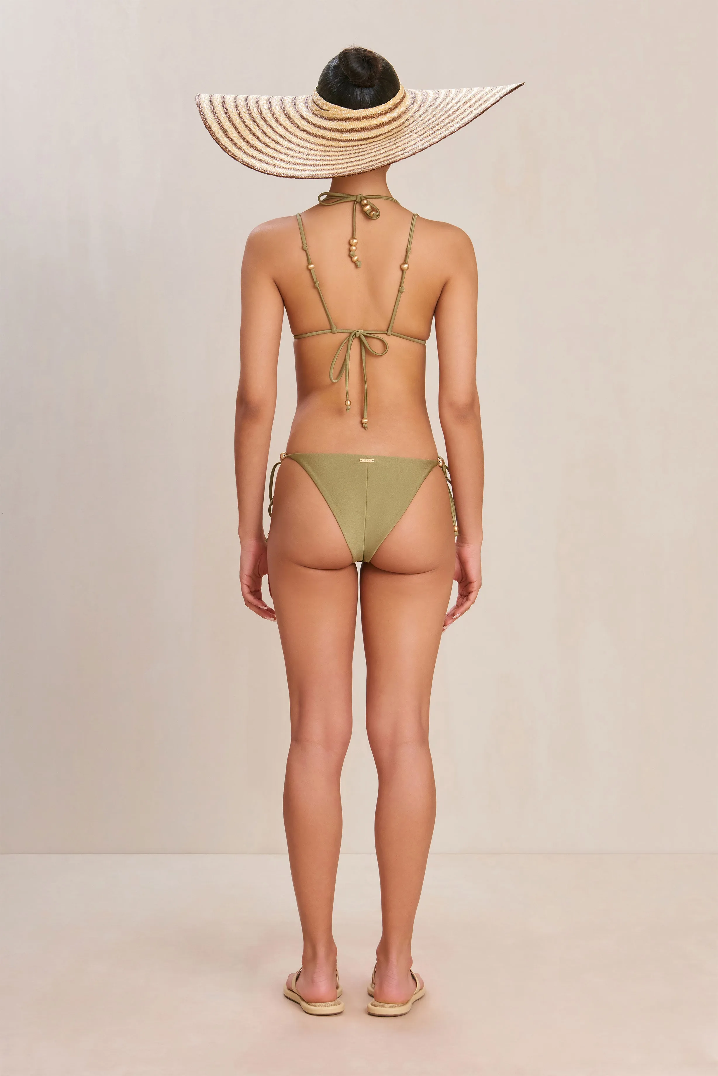 AMARIS BIKINI BOTTOM - TEA sold by cult gaia product image thumbnail 4