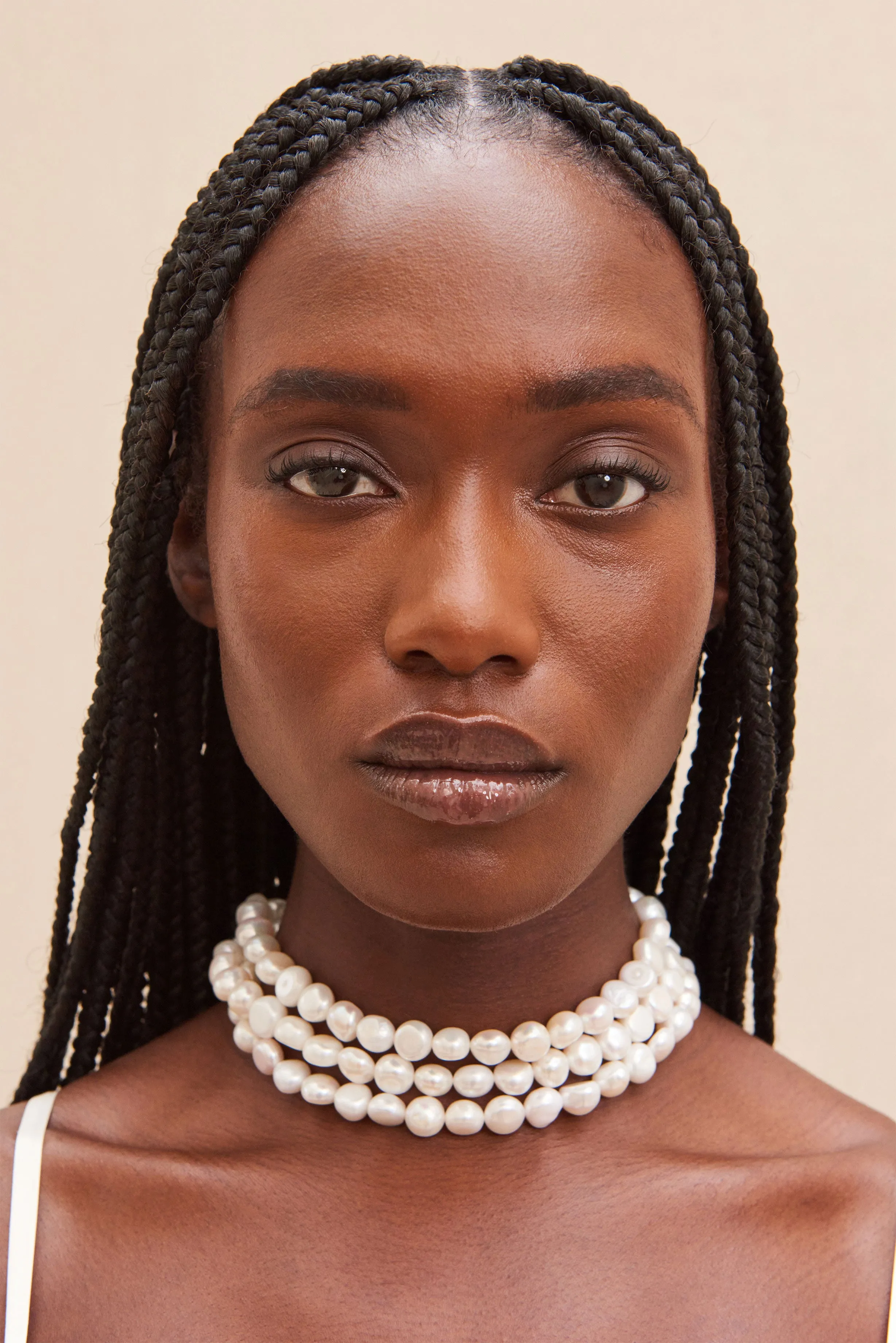 NORA CHOKER - PEARL sold by Cult Gaia product image thumbnail 3