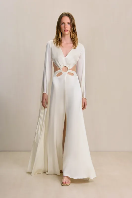 JASMIN GOWN - OFF WHITE sold by cult gaia