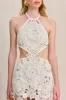 ACCALIA CROCHET GOWN - OFF WHITE sold by Cult Gaia
