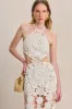 ACCALIA CROCHET GOWN - OFF WHITE sold by Cult Gaia