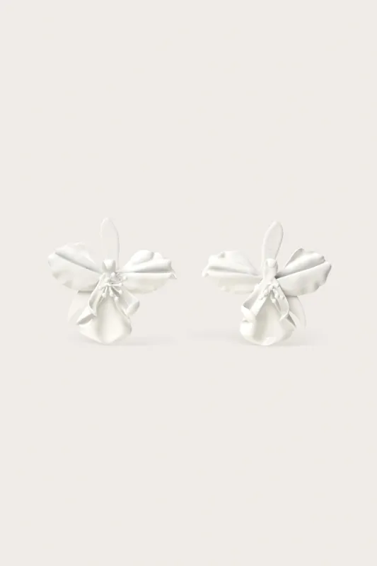 MILA EARRING - WHITE sold by cult gaia