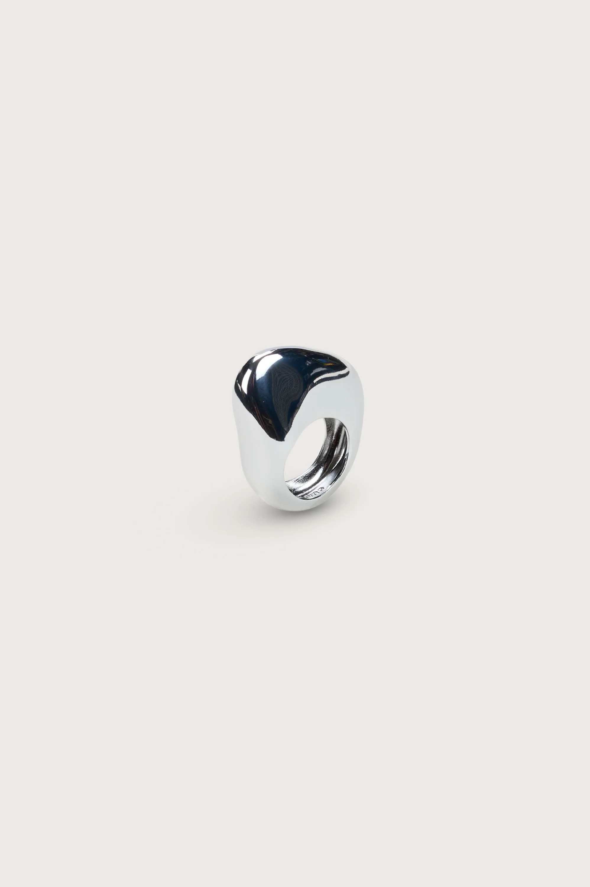 PETRA RING - SHINY SILVER sold by cult gaia product image thumbnail 2