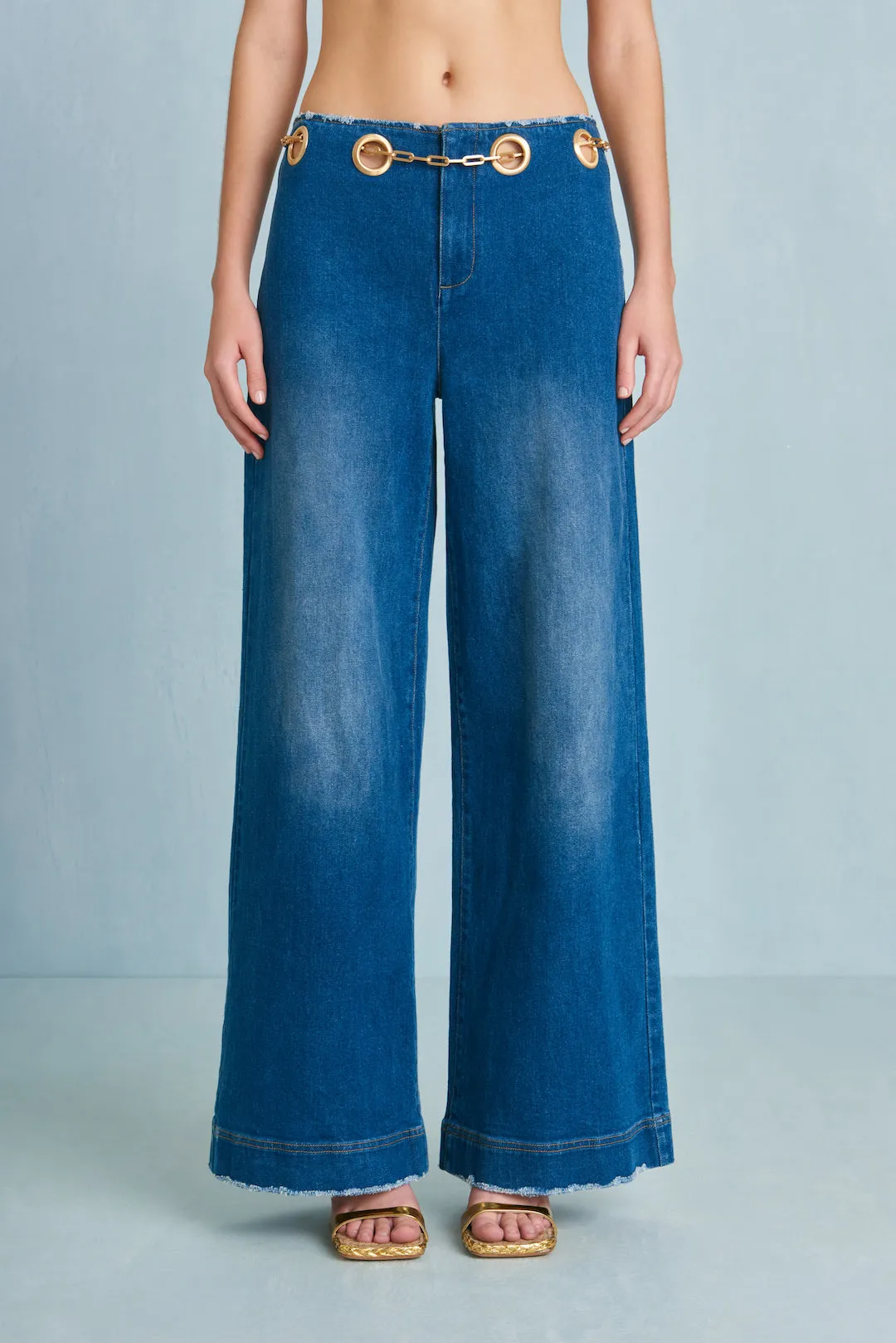 SYDNEY PANT - RINSE WASH sold by Cult Gaia product image thumbnail 2