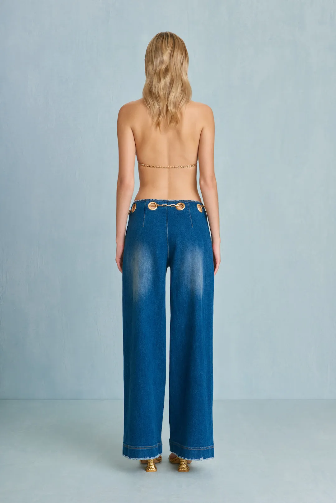 SYDNEY PANT - RINSE WASH sold by Cult Gaia product image thumbnail 5