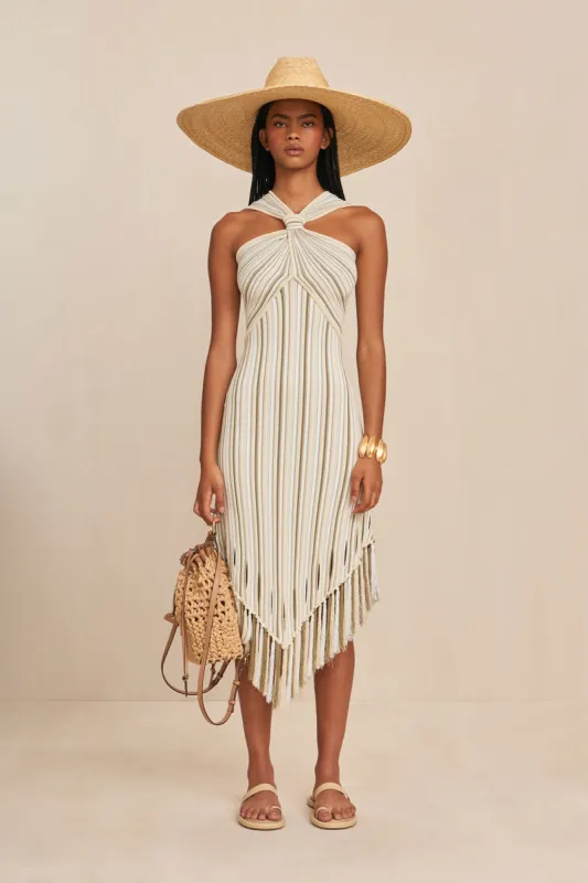 ALICA KNIT DRESS - BEACH COMBO sold by cult gaia