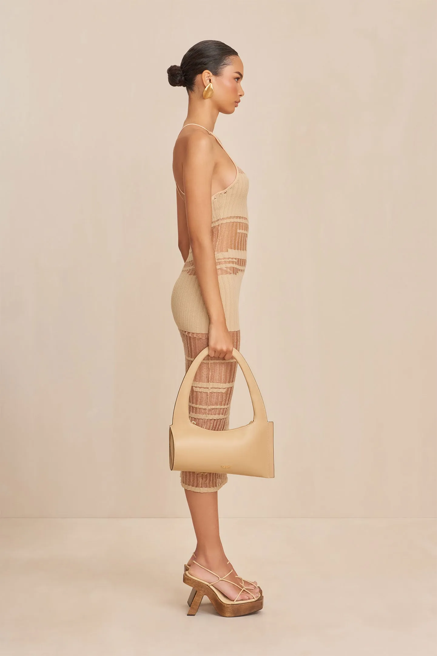 NODIN KNIT DRESS - BEACH sold by Cult Gaia product image thumbnail 3