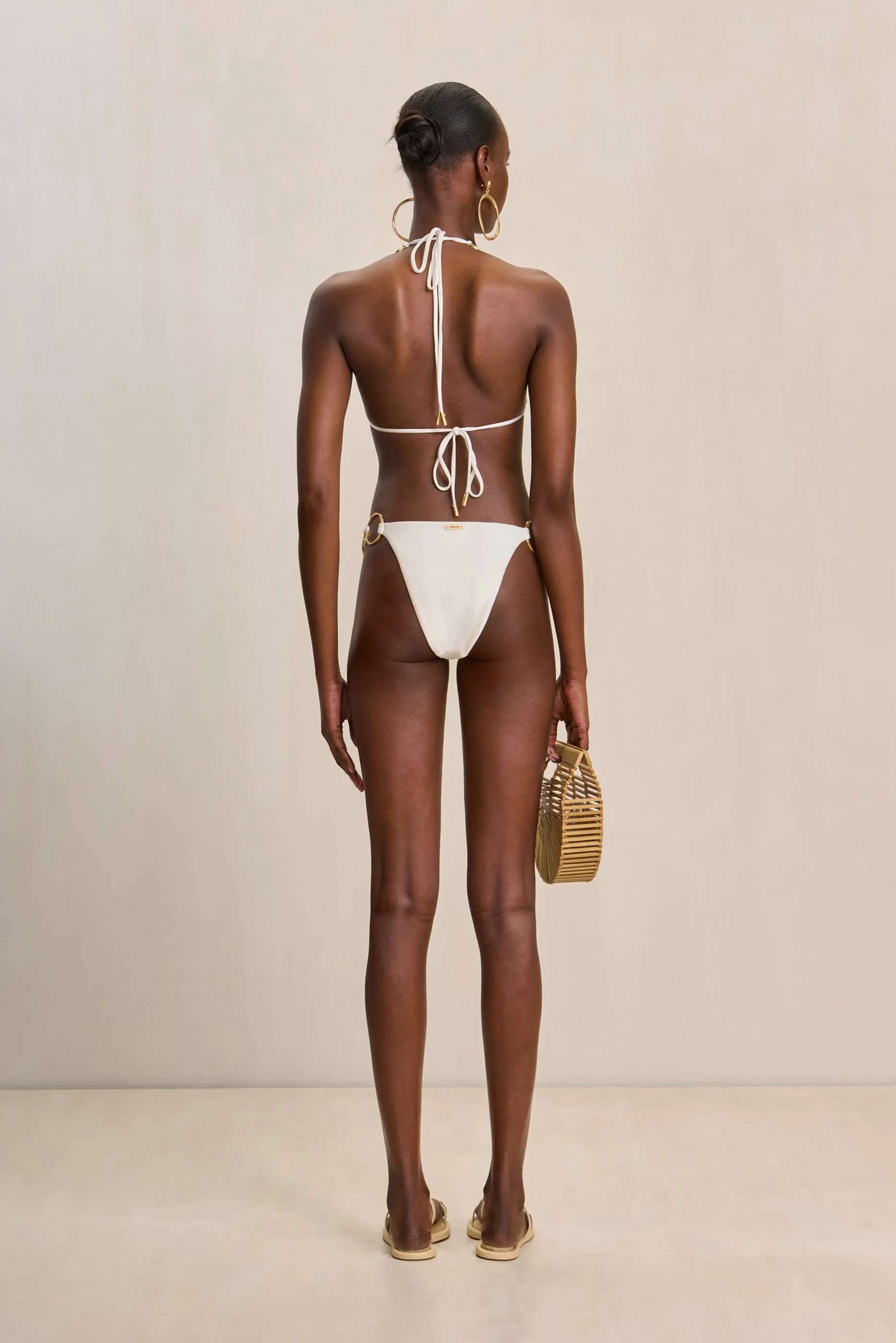 ZOEY BIKINI TOP - OFF WHITE sold by Cult Gaia product image thumbnail 5