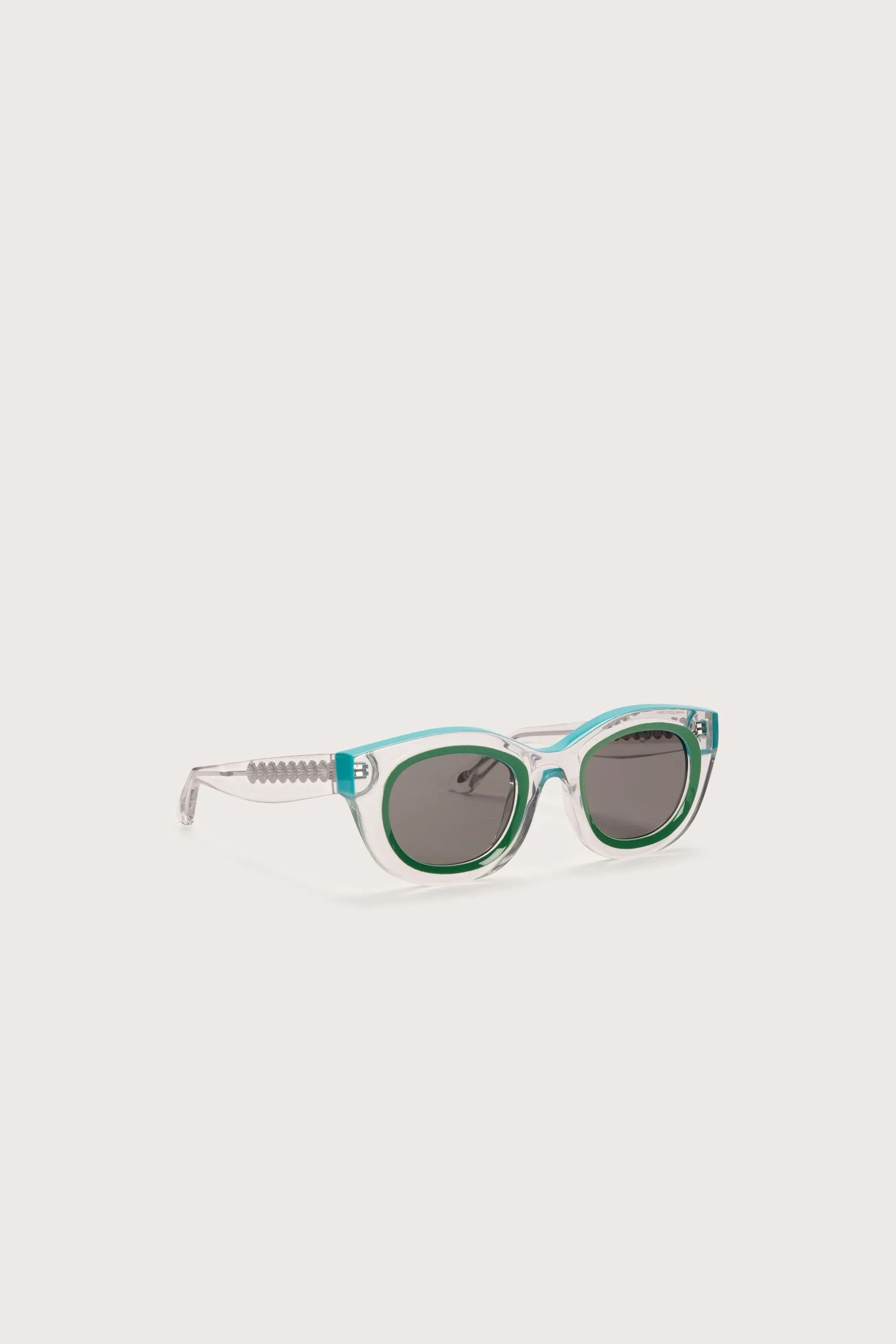 LILI SUNGLASSES - CLEAR sold by cult gaia product image thumbnail 3