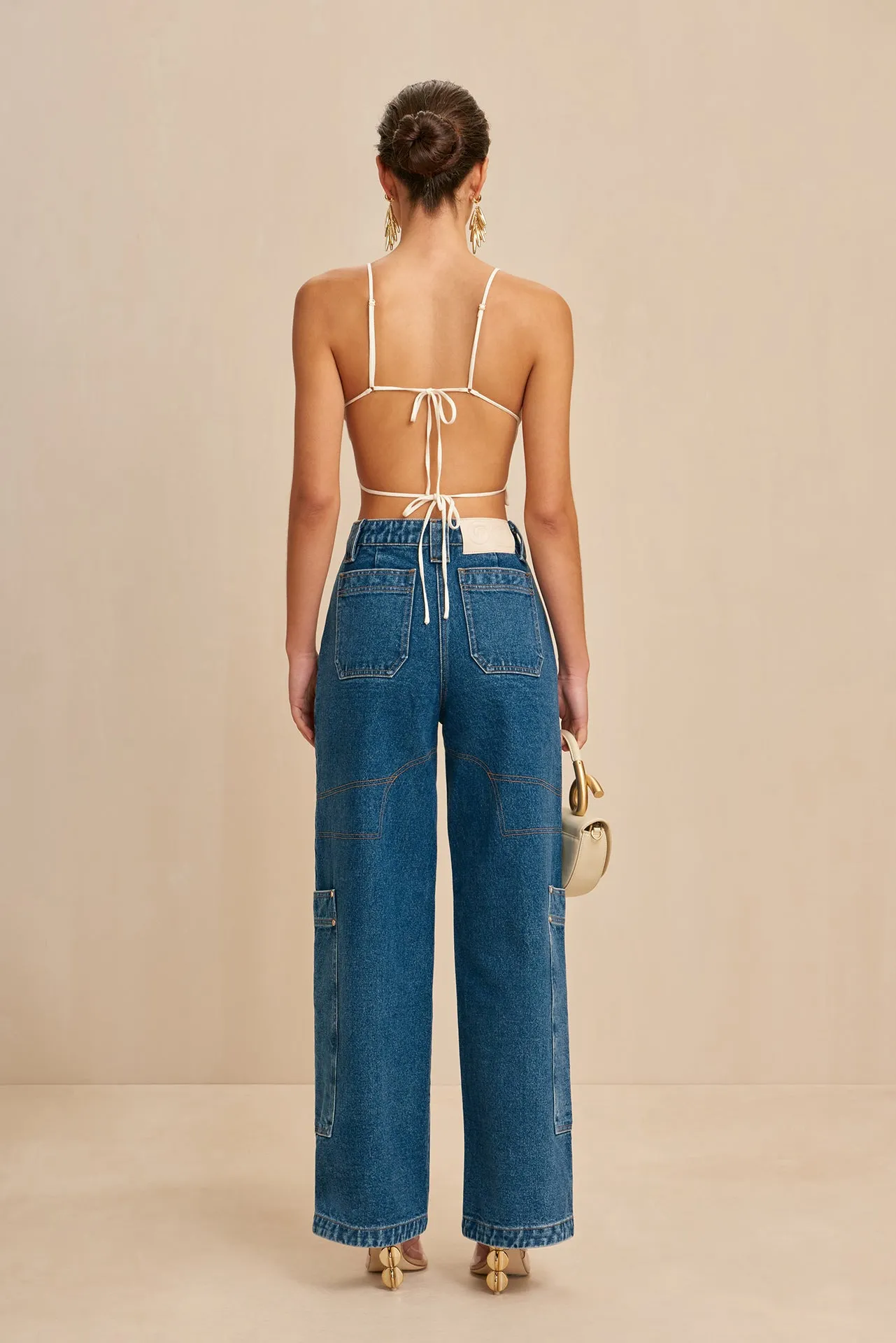 RACHEL TOP - OFF WHITE sold by cult gaia product image thumbnail 4