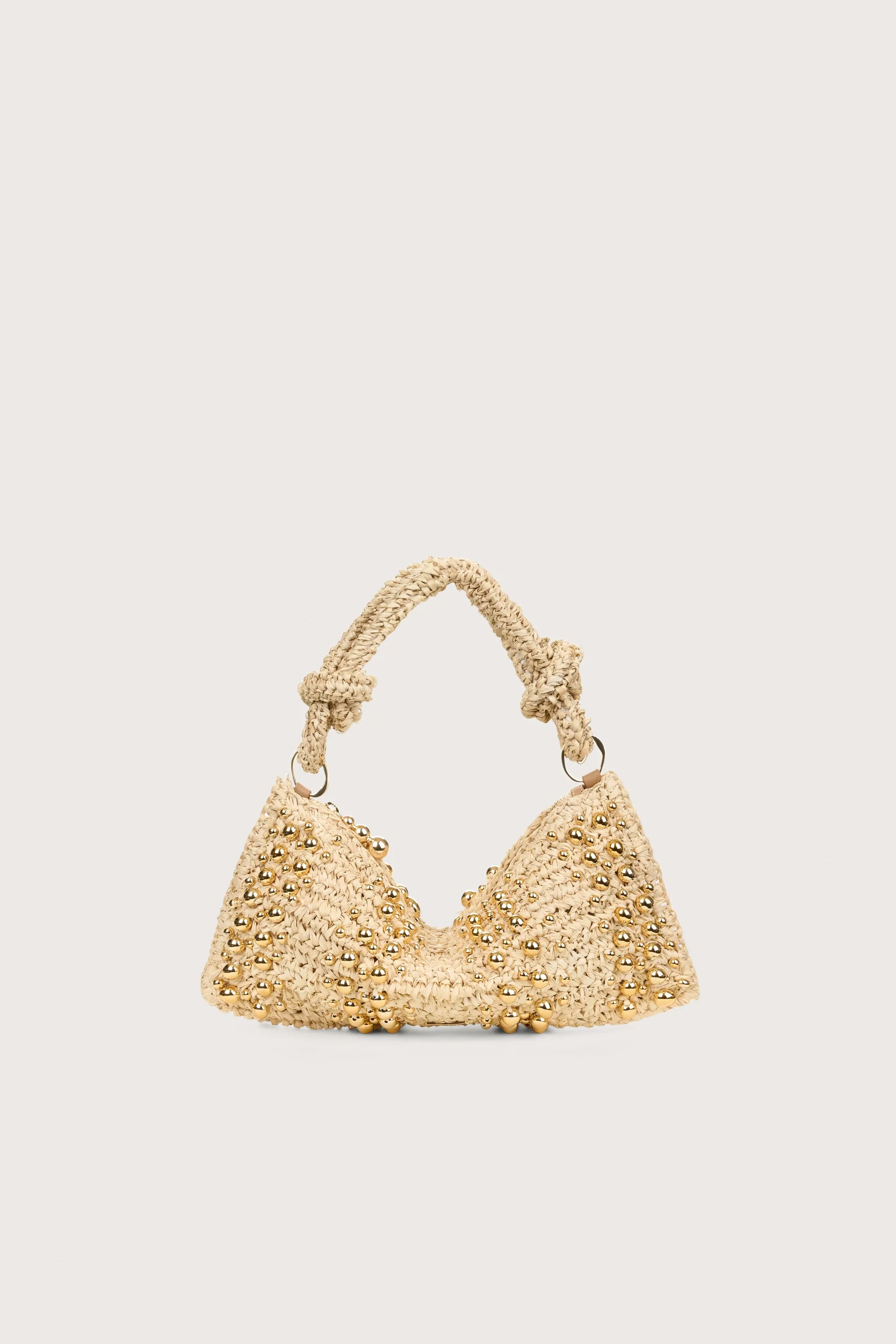 HERA NANO SHOULDER BAG - NATURAL RAFFIA sold by cult gaia
