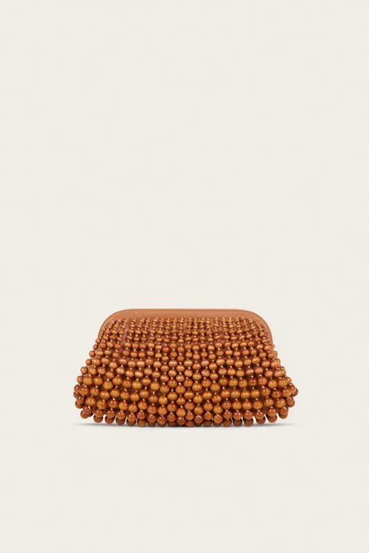NIA CLUTCH - CHESTNUT sold by cult gaia