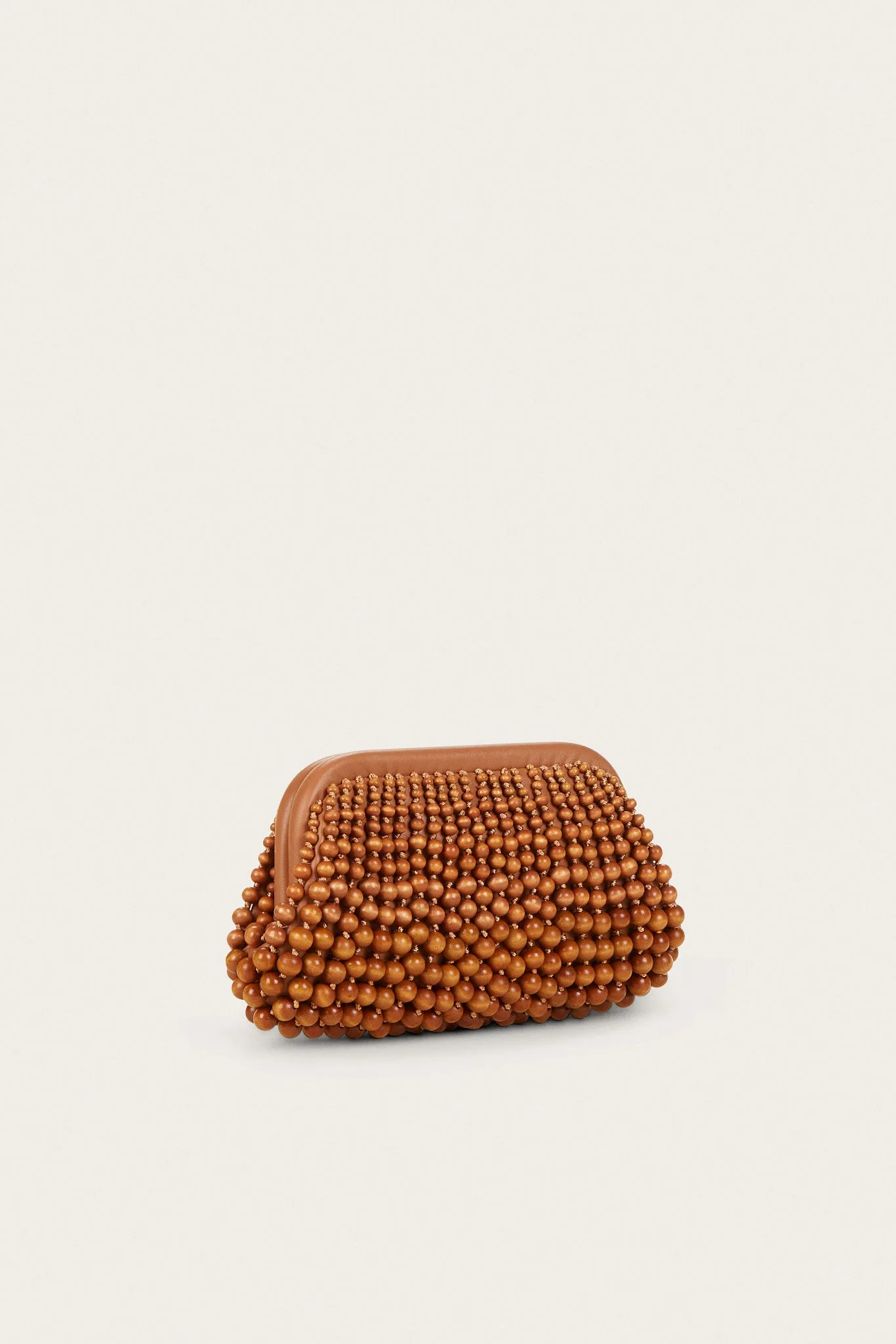 NIA CLUTCH - CHESTNUT sold by cult gaia product image thumbnail 2