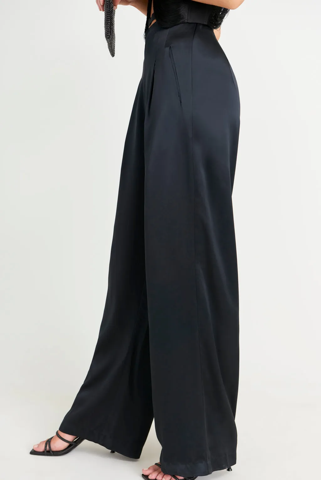 TASHA PANT - MIDNIGHT sold by Cult Gaia product image thumbnail 5