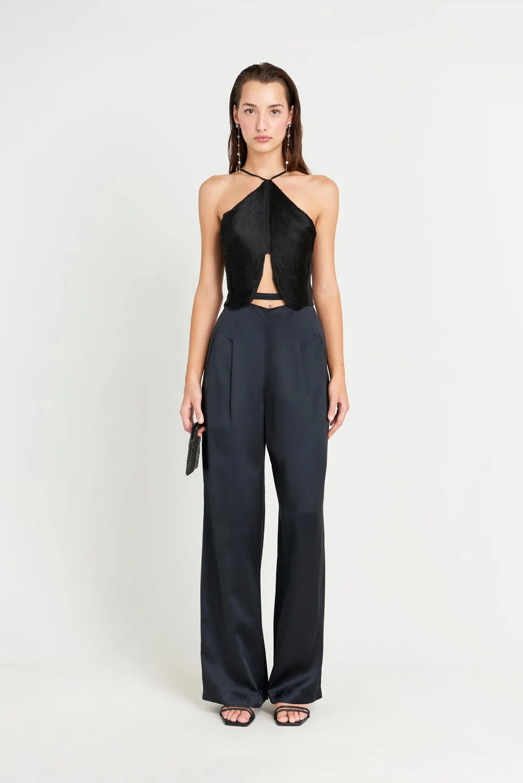 TASHA PANT - MIDNIGHT sold by Cult Gaia product image thumbnail 2