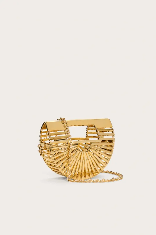 GAIA`S ARK NANO CROSSBODY - SHINY BRASS sold by cult gaia