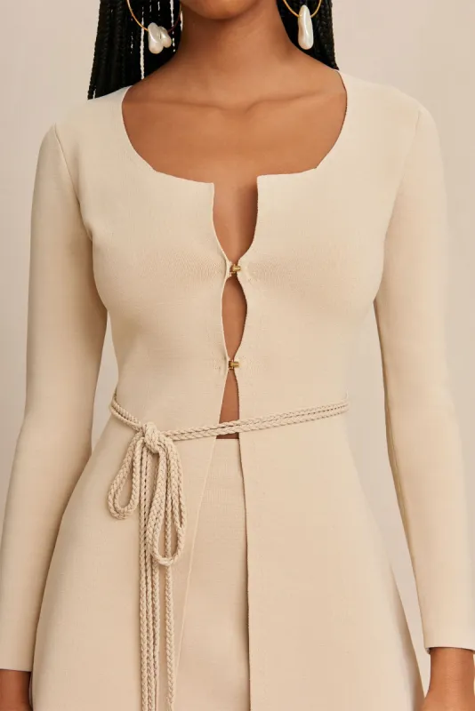 DENNIE KNIT CARDIGAN - BEACH made by Cult Gaia