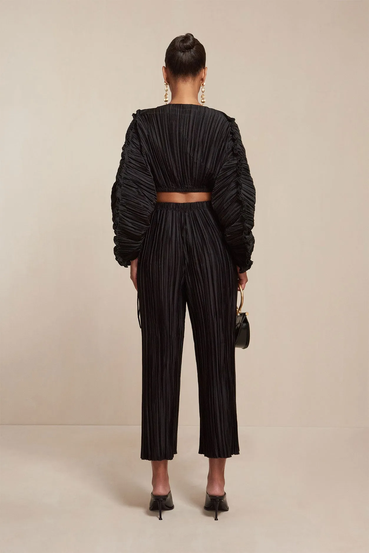 STACIE PANT - BLACK sold by cult gaia product image thumbnail 3