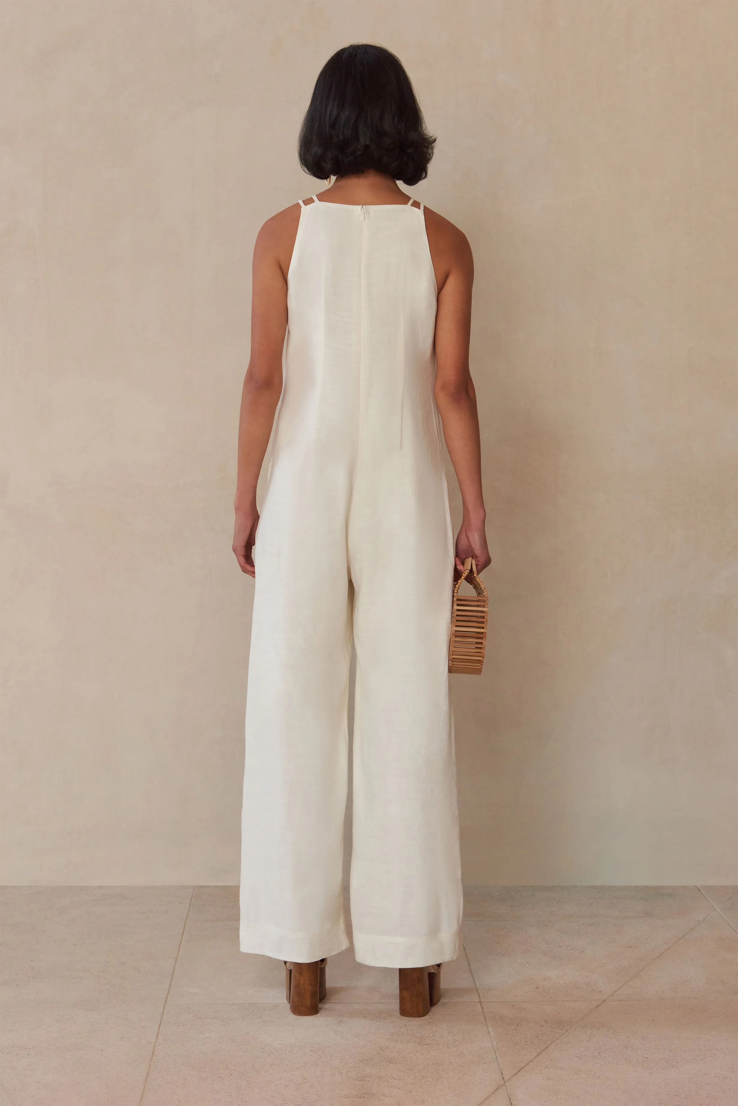 RAYE JUMPSUIT - OFF WHITE sold by cult gaia product image thumbnail 5