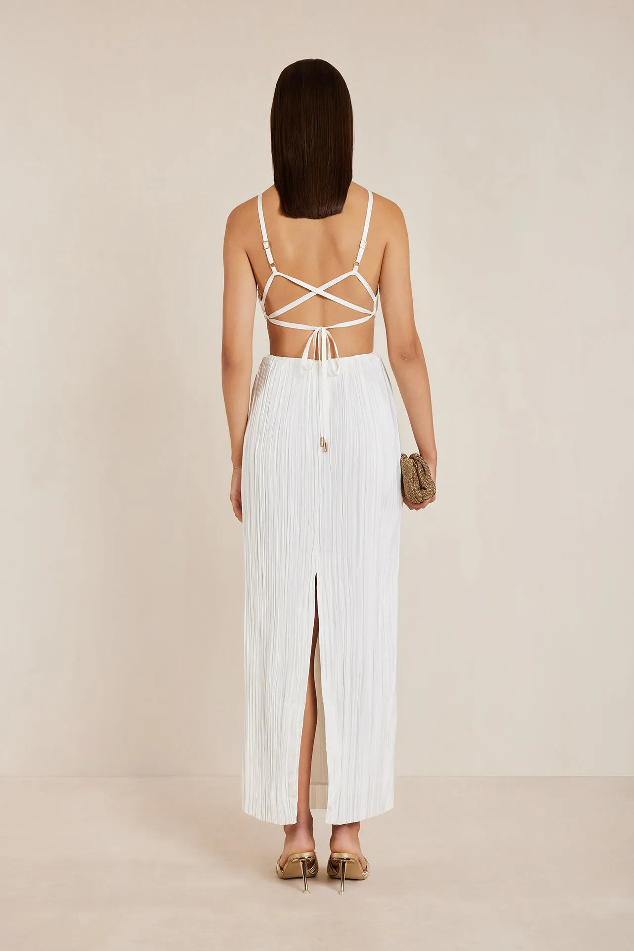MITRA GOWN - OFF WHITE sold by cult gaia product image thumbnail 4
