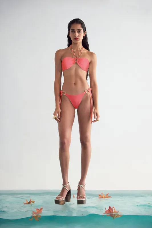 YANNA BIKINI BOTTOM - SANGRIA sold by cult gaia