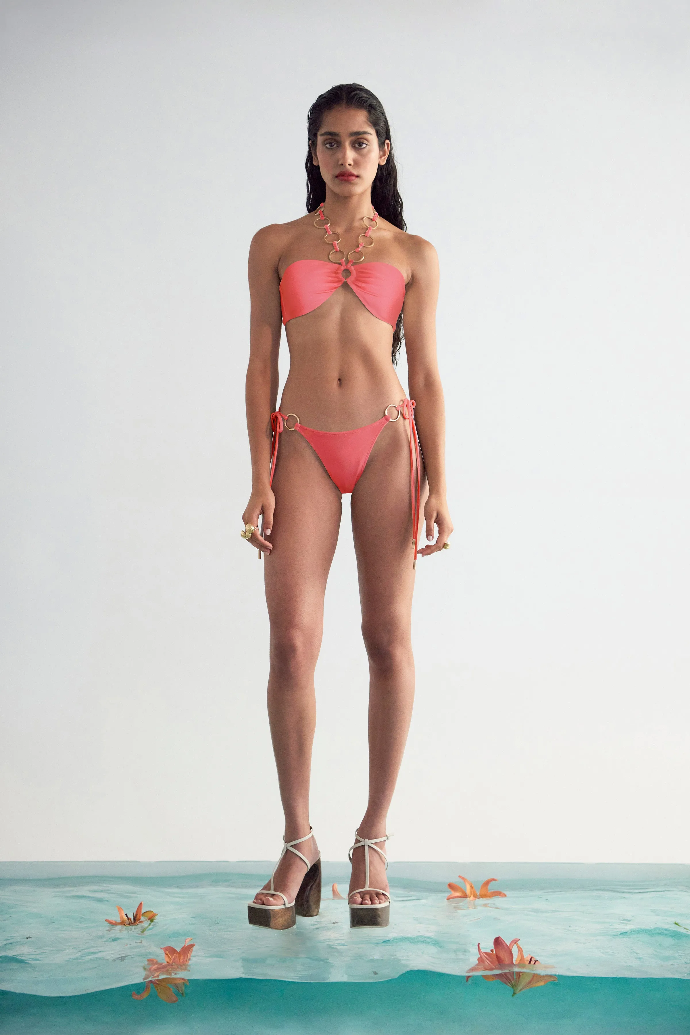 YANNA BIKINI BOTTOM - SANGRIA sold by cult gaia