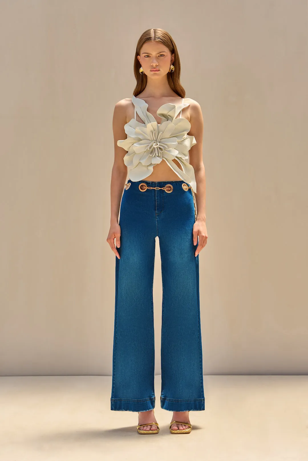 GABRIELA TOP - OFF WHITE sold by Cult Gaia product image thumbnail 2