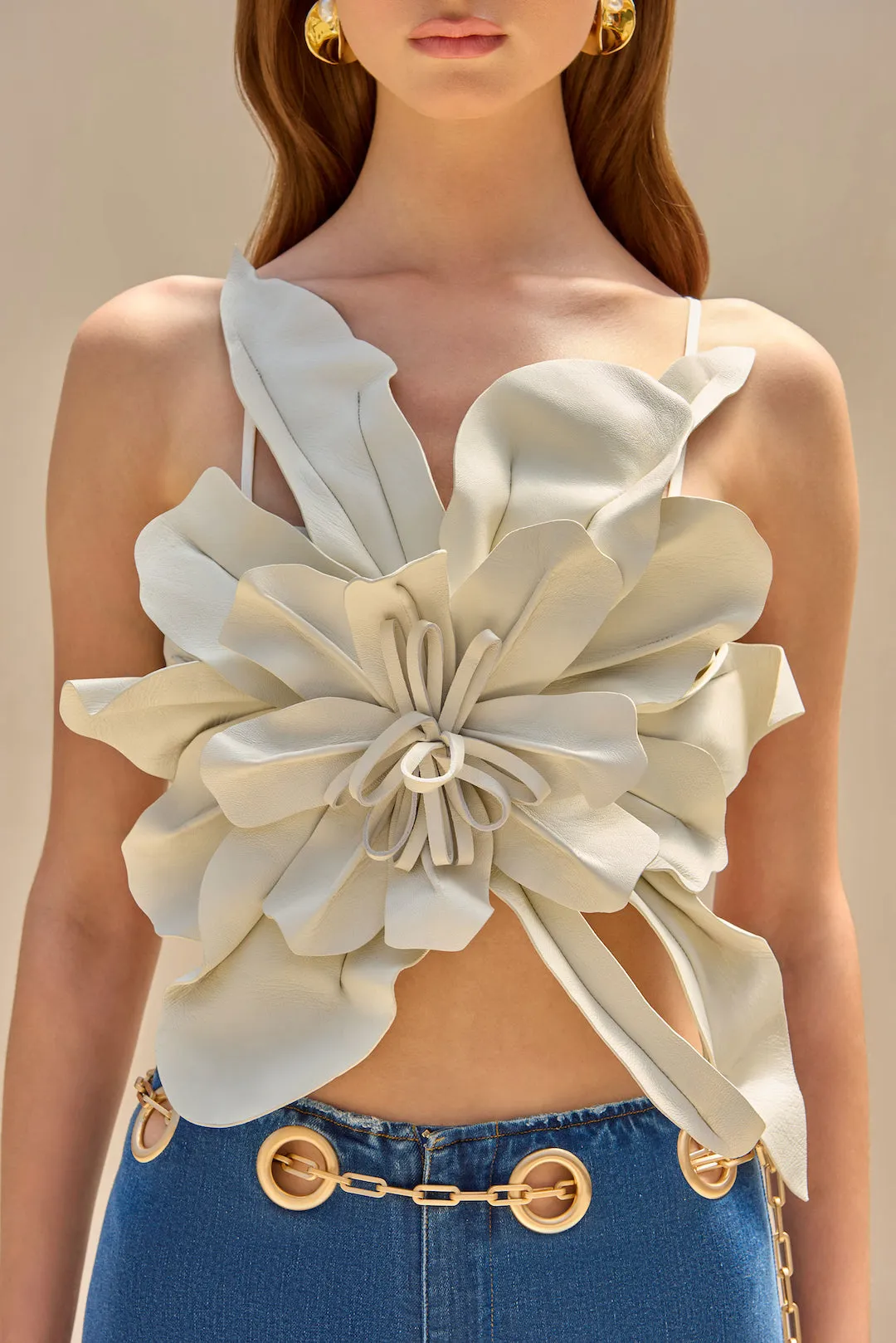 GABRIELA TOP - OFF WHITE sold by Cult Gaia product image thumbnail 5