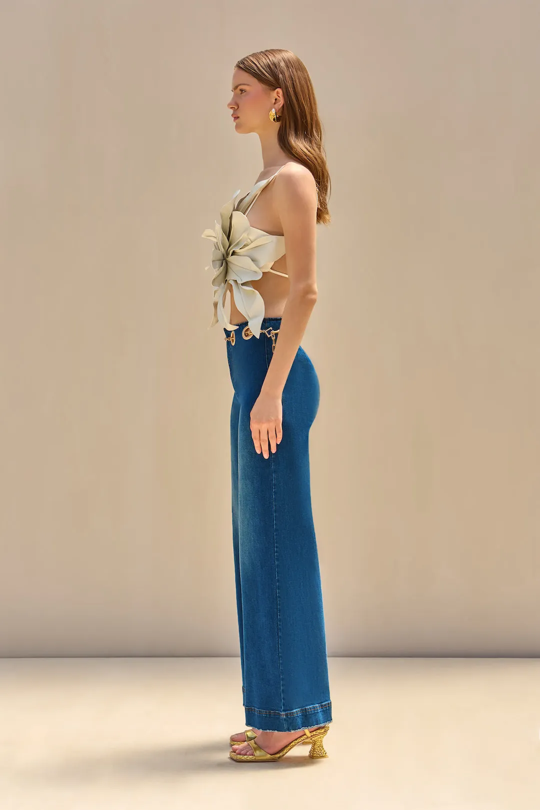 GABRIELA TOP - OFF WHITE sold by Cult Gaia product image thumbnail 4