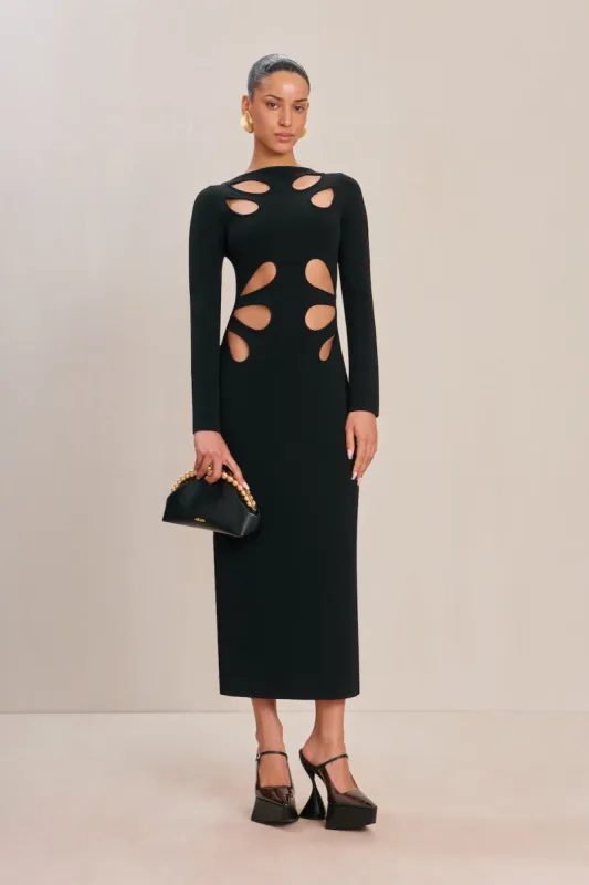 ANARIA KNIT DRESS - BLACK sold by Cult Gaia