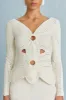 LULE CROCHET TOP - OFF WHITE sold by Cult Gaia