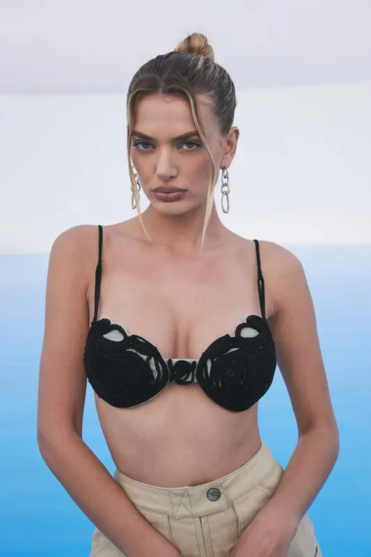 RENEE BRA - BLACK sold by cult gaia
